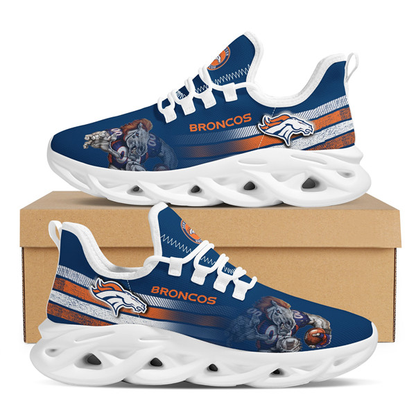 Men's Denver Broncos Flex Control Sneakers 004 Men's Denver Broncos Flex Control Sneakers 004